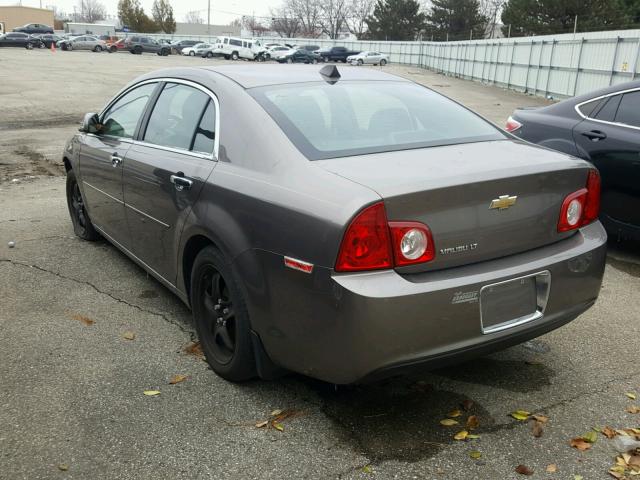 1G1ZC5E07CF204227 - 2012 CHEVROLET MALIBU 1LT 棕色 照片 3