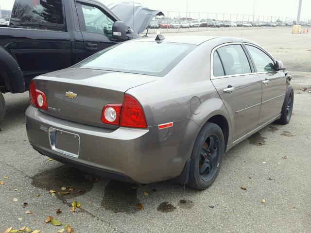 1G1ZC5E07CF204227 - 2012 CHEVROLET MALIBU 1LT 棕色 照片 4