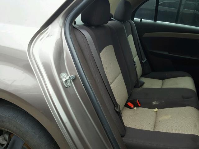 1G1ZC5E07CF204227 - 2012 CHEVROLET MALIBU 1LT 棕色 照片 6