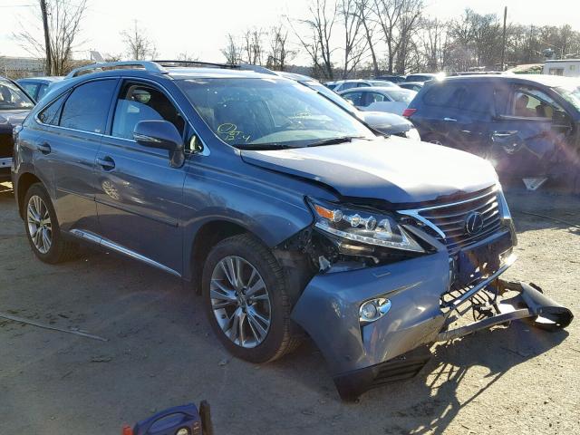 JTJBC1BA6D2058648 - 2013 LEXUS RX 450 GRAY photo 1