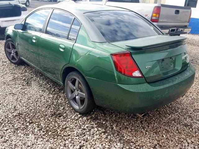 1G8AL52F43Z157938 - 2003 SATURN ION LEVEL GREEN photo 3