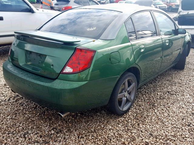1G8AL52F43Z157938 - 2003 SATURN ION LEVEL GREEN photo 4