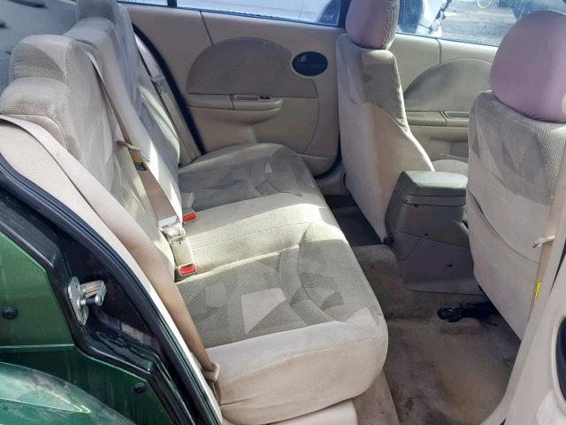 1G8AL52F43Z157938 - 2003 SATURN ION LEVEL GREEN photo 6