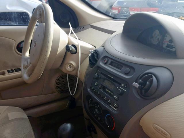 1G8AL52F43Z157938 - 2003 SATURN ION LEVEL GREEN photo 9