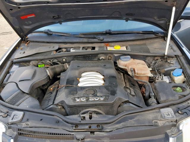 WVWTH63B72P451510 - 2002 VOLKSWAGEN PASSAT GLX BLUE photo 7