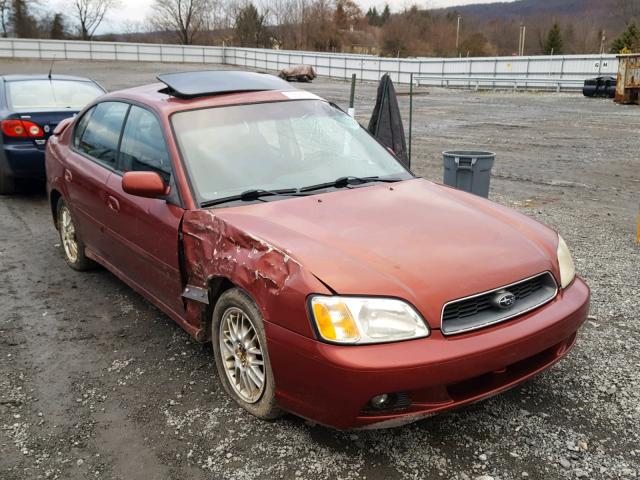 4S3BE625446204065 - 2004 SUBARU LEGACY L S MAROON photo 1