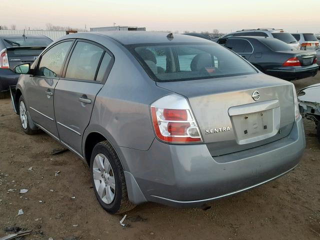 3N1AB61E58L644087 - 2008 NISSAN SENTRA 2.0 GRAY photo 3