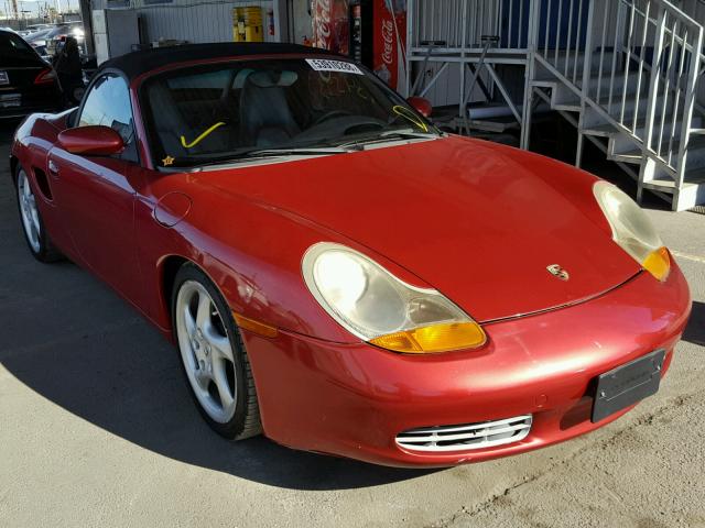 WP0CA29821U627128 - 2001 PORSCHE BOXSTER RED photo 1