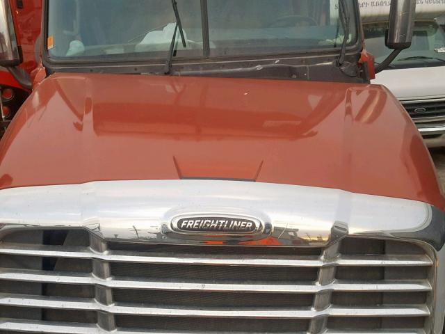 1FUJGLDR0CLBK2608 - 2012 FREIGHTLINER CASCADIA 1 MAROON photo 7