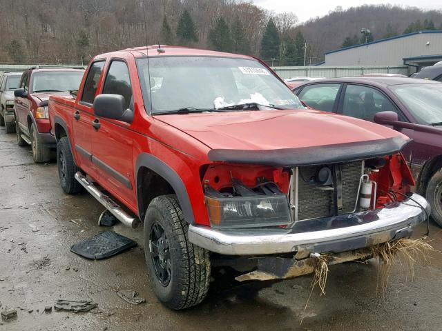 1GCDT33E188227423 - 2008 CHEVROLET COLORADO L RED photo 1