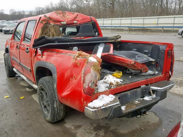 1GCDT33E188227423 - 2008 CHEVROLET COLORADO L RED photo 3
