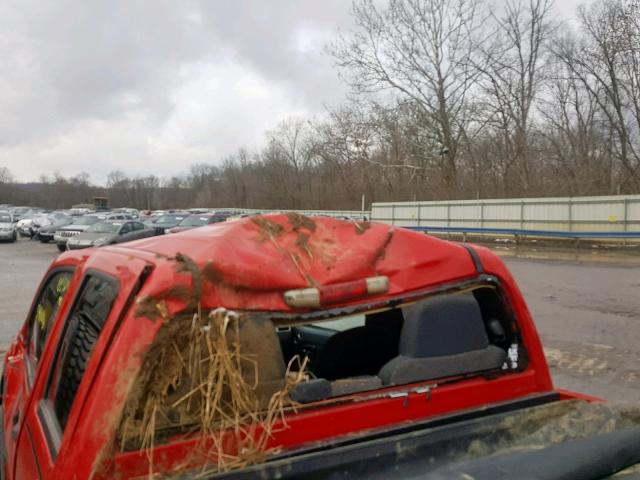 1GCDT33E188227423 - 2008 CHEVROLET COLORADO L RED photo 9