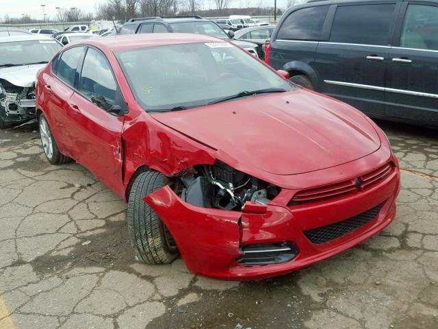 1C3CDFBA0DD139669 - 2013 DODGE DART SXT RED photo 1