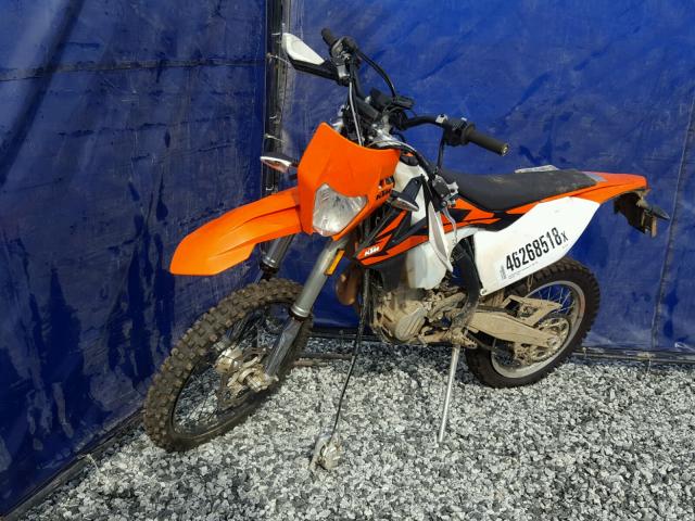 VBKEXL403JM417232 - 2018 KTM 500 EXC-F ORANGE photo 2