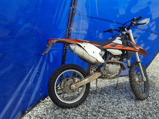 VBKEXL403JM417232 - 2018 KTM 500 EXC-F ORANGE photo 4