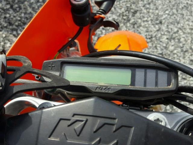 VBKEXL403JM417232 - 2018 KTM 500 EXC-F ORANGE photo 8