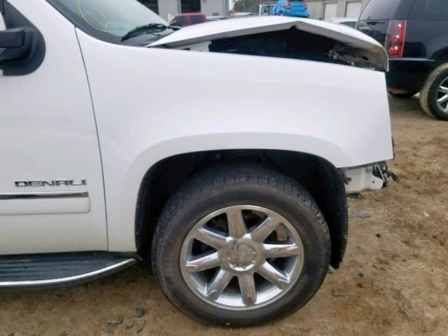 1GKS1EEFXCR308846 - 2012 GMC YUKON DENA WHITE photo 9