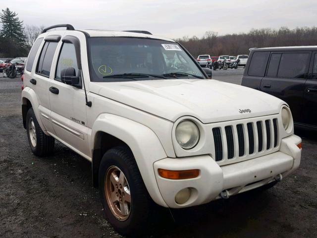 1J4GL58K42W154830 - 2002 JEEP LIBERTY LI WHITE photo 1