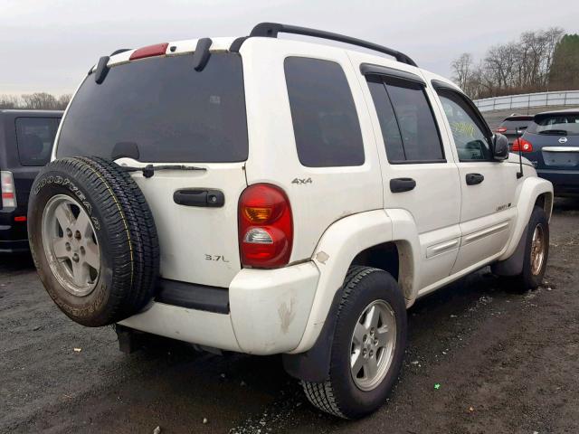 1J4GL58K42W154830 - 2002 JEEP LIBERTY LI WHITE photo 4