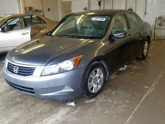 JHMCP26438C034411 - 2008 HONDA ACCORD LXP GRAY photo 2