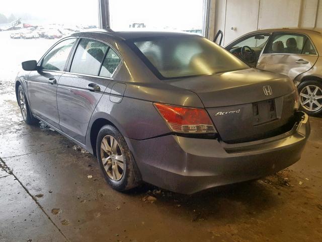 JHMCP26438C034411 - 2008 HONDA ACCORD LXP GRAY photo 3