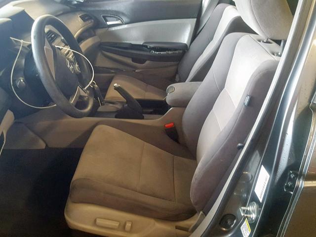 JHMCP26438C034411 - 2008 HONDA ACCORD LXP GRAY photo 5