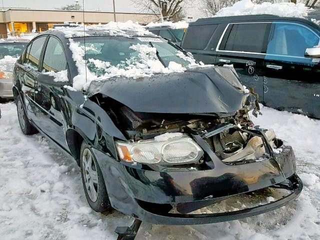 1G8AJ58F46Z129638 - 2006 SATURN ION LEVEL BLACK photo 1