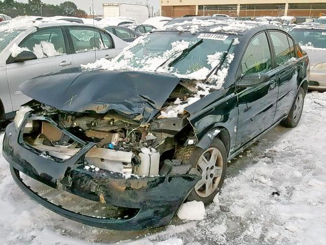 1G8AJ58F46Z129638 - 2006 SATURN ION LEVEL BLACK photo 2