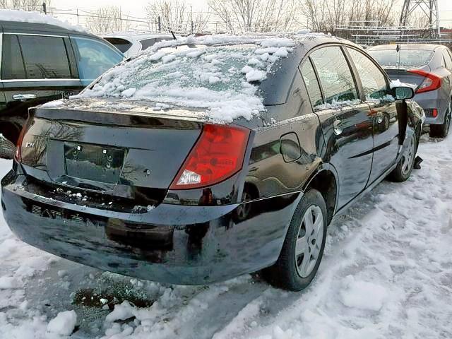 1G8AJ58F46Z129638 - 2006 SATURN ION LEVEL BLACK photo 4