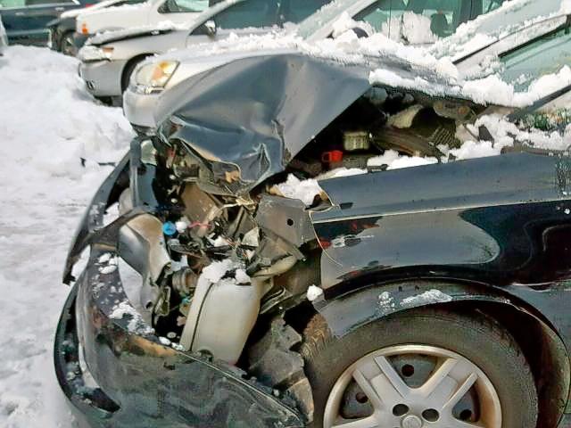 1G8AJ58F46Z129638 - 2006 SATURN ION LEVEL BLACK photo 9