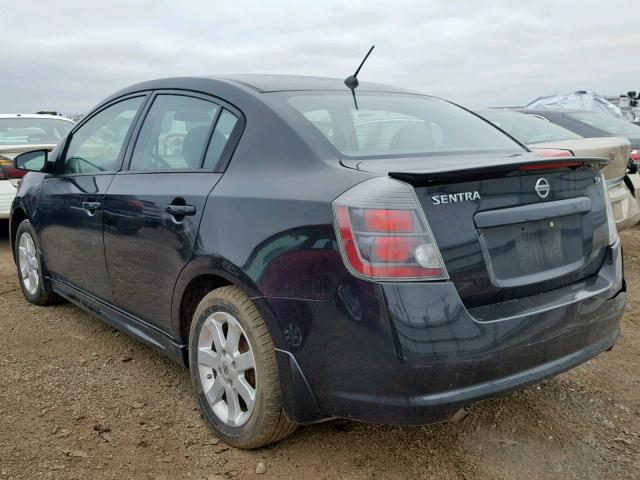 3N1AB6AP3BL665321 - 2011 NISSAN SENTRA 2.0 BLACK photo 3