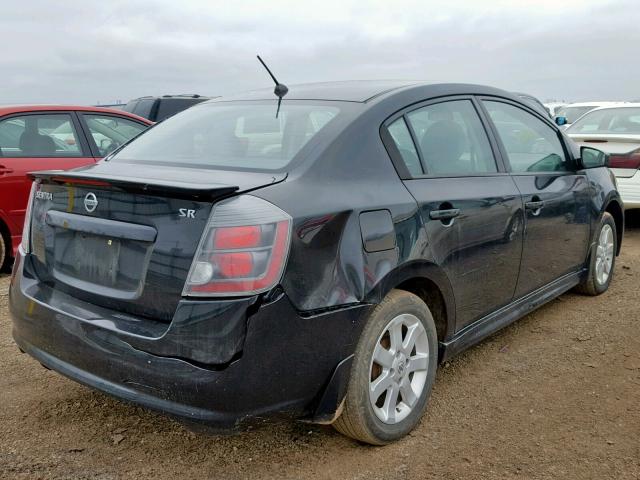 3N1AB6AP3BL665321 - 2011 NISSAN SENTRA 2.0 BLACK photo 4