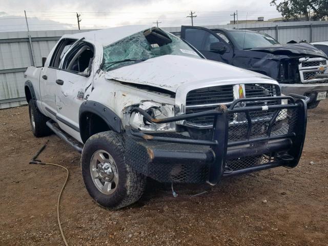 3D7KS29A78G194338 - 2008 DODGE RAM 2500 WHITE photo 1