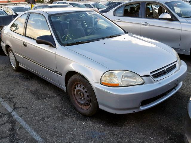 1HGEJ6228VL085083 - 1997 HONDA CIVIC DX SILVER photo 1