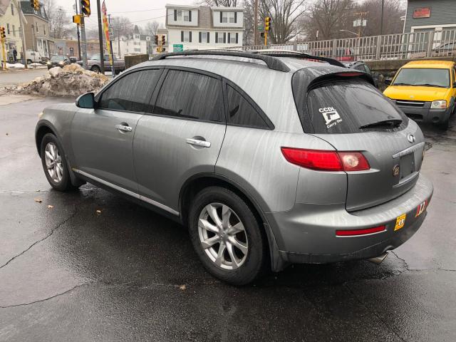 JNRAS08W67X203502 - 2007 INFINITI FX35 GRAY photo 3