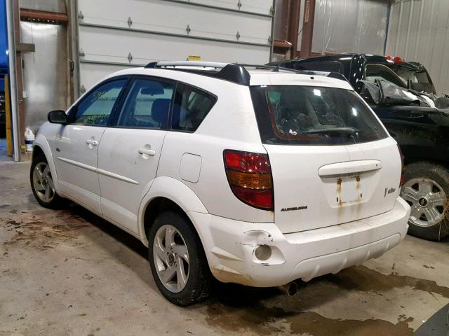 5Y2SM64863Z461817 - 2003 PONTIAC VIBE WHITE photo 3