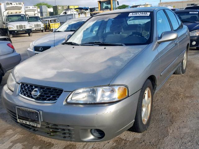 3N1AB51A93L732432 - 2003 NISSAN SENTRA SE- SILVER photo 2