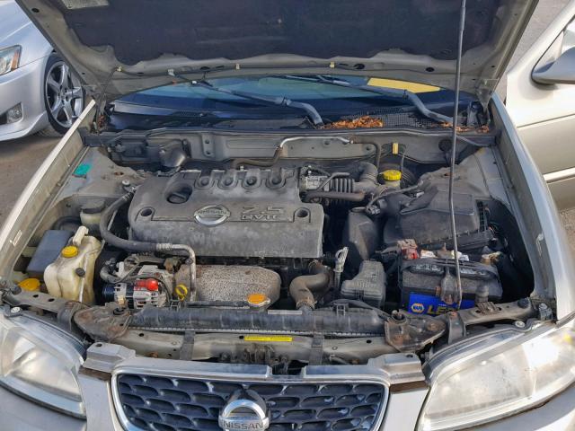 3N1AB51A93L732432 - 2003 NISSAN SENTRA SE- SILVER photo 7