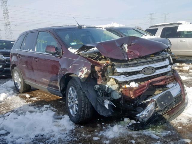 2FMDK4KC3BBA89683 - 2011 FORD EDGE LIMIT PURPLE photo 1