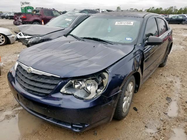 1C3LC46K18N211909 - 2008 CHRYSLER SEBRING LX BLUE photo 2