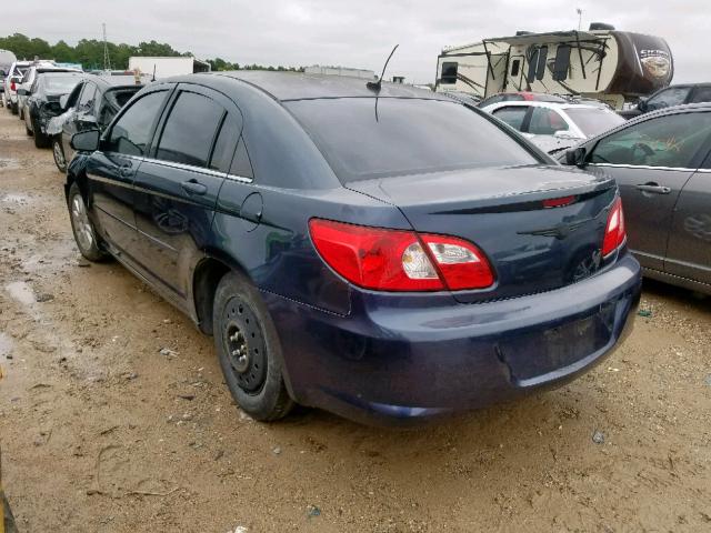 1C3LC46K18N211909 - 2008 CHRYSLER SEBRING LX BLUE photo 3