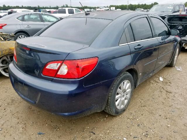 1C3LC46K18N211909 - 2008 CHRYSLER SEBRING LX BLUE photo 4