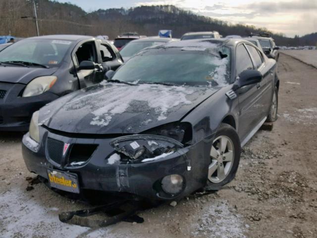 2G2WP552481106209 - 2008 PONTIAC GRAND PRIX BLACK photo 2