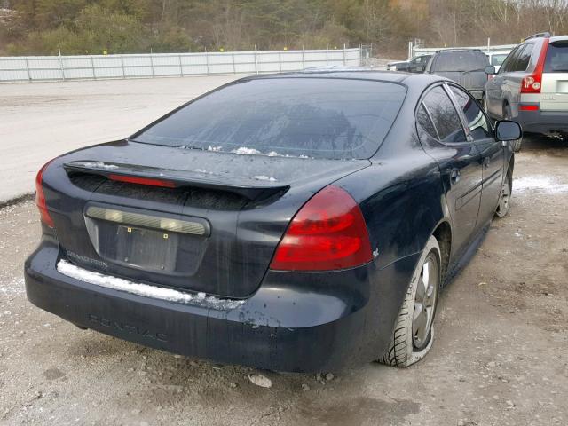 2G2WP552481106209 - 2008 PONTIAC GRAND PRIX BLACK photo 4
