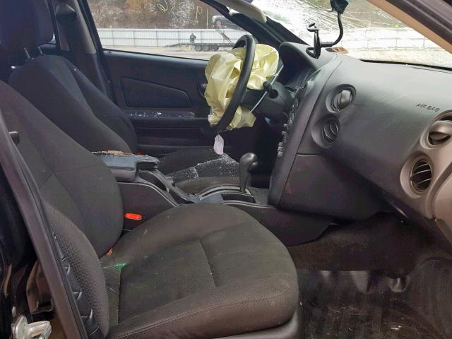 2G2WP552481106209 - 2008 PONTIAC GRAND PRIX BLACK photo 5