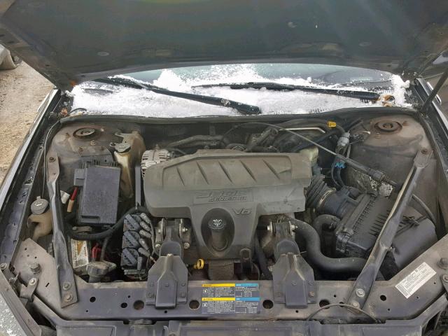2G2WP552481106209 - 2008 PONTIAC GRAND PRIX BLACK photo 7