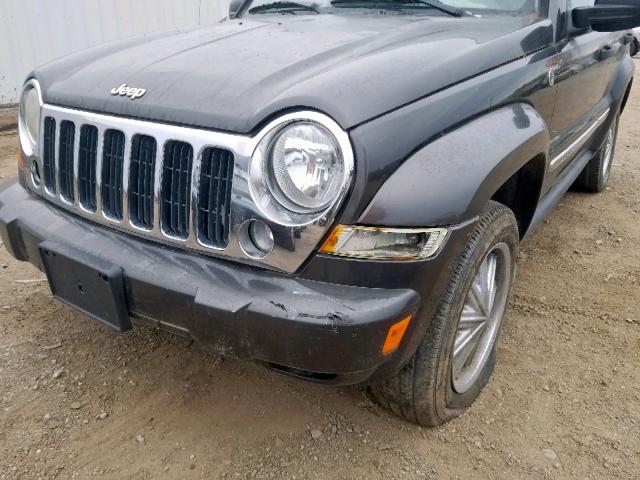 1J4GL58K75W505928 - 2005 JEEP LIBERTY LI GRAY photo 9