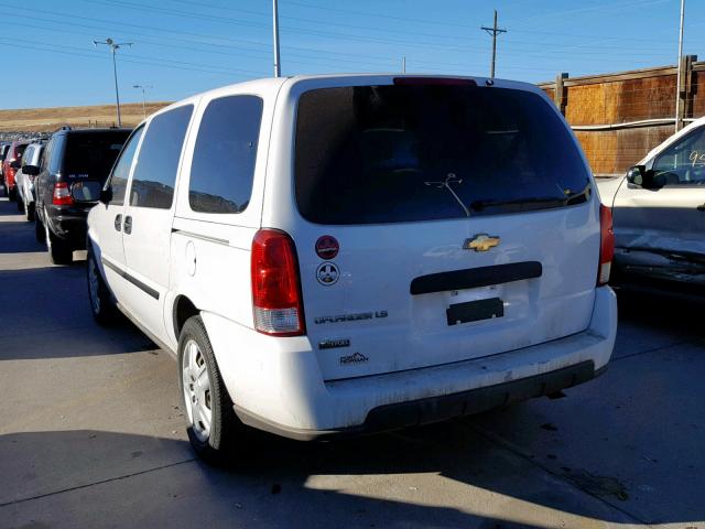 1GNDV23W38D205306 - 2008 CHEVROLET UPLANDER L 白色 照片 3