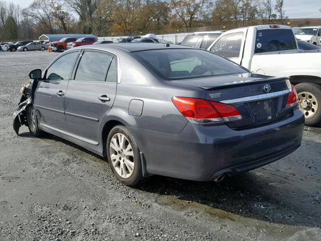 4T1BK3DB6BU438190 - 2011 TOYOTA AVALON BAS Grafit foto 3