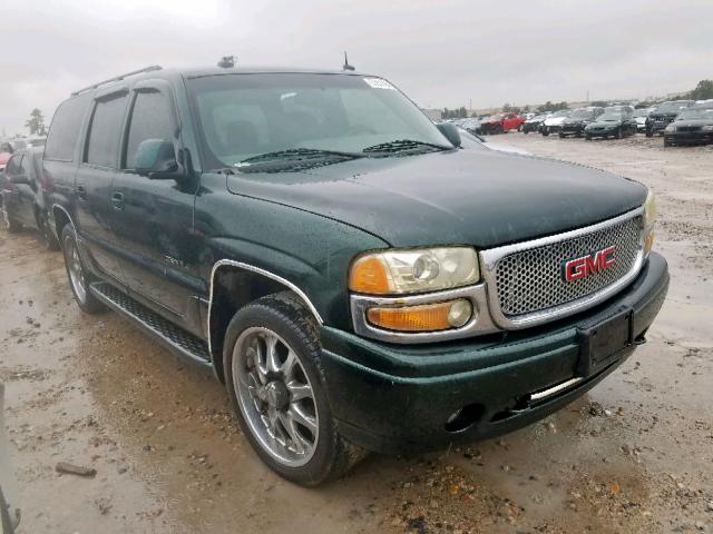 1GKFK66U23J135632 - 2003 GMC YUKON XL D GREEN photo 1